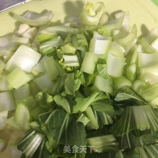牛肉青菜汤面的做法步骤：3