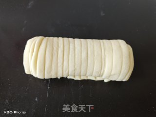 花生酱毛线球面包（一次发酵）的做法步骤：7