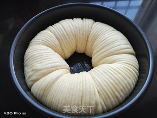 花生酱毛线球面包（一次发酵）的做法步骤：9