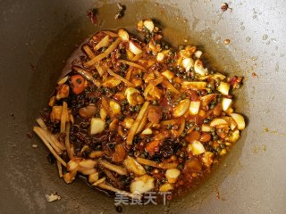 青红椒炒毛肚的做法步骤：7