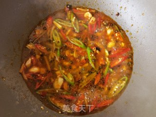 青红椒炒毛肚的做法步骤：10