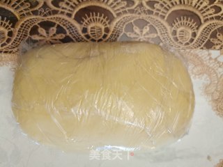 奶黄流心月饼的做法步骤：18