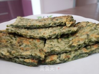 灰圪针煎饼的做法步骤：10
