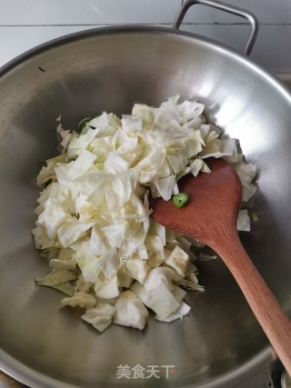 酸辣卷心菜的做法步骤：4