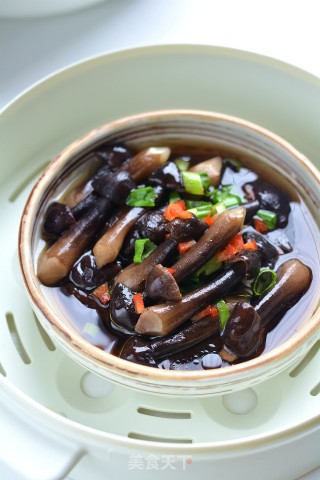 清蒸黑鸡枞菌的做法步骤：6