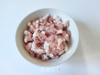 香菇榨菜肉酱的做法步骤：2