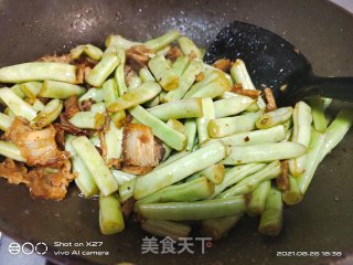 五花肉烧不老豆的做法步骤：7