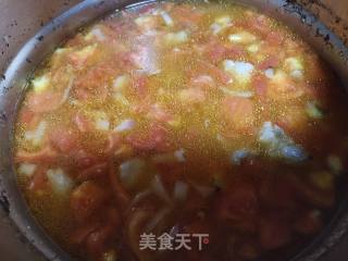 番茄炖牛腩的做法步骤：6