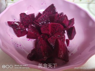 减肥水果拌麦片的做法步骤：1