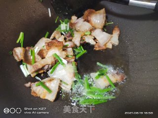 五花肉烧茄子的做法步骤：3