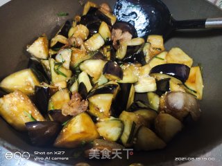 五花肉烧茄子的做法步骤：5