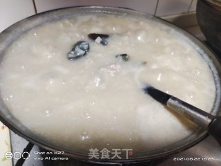 皮蛋瘦肉粥的做法步骤：5