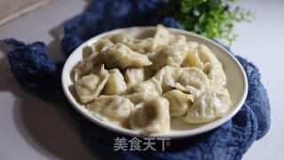 萝卜干肉末饺子的做法步骤：10
