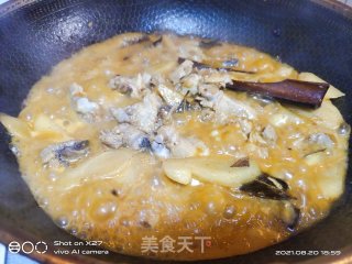 嫩姜红烧鸭肉的做法步骤：10