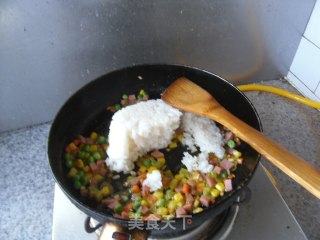 亚麻籽油炒饭的做法步骤：8
