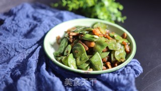 肉片炒扁豆的做法步骤：8