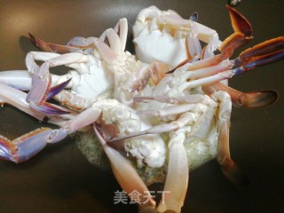 鲜香味美～清炒梭子蟹的做法步骤：5