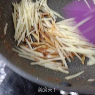 子姜炒肉丝的做法步骤：17