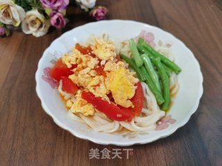 番茄鸡蛋打卤面的做法步骤：9