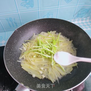 家常土豆丝的做法步骤：8