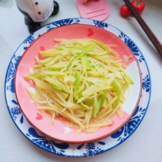 家常土豆丝的做法步骤：12