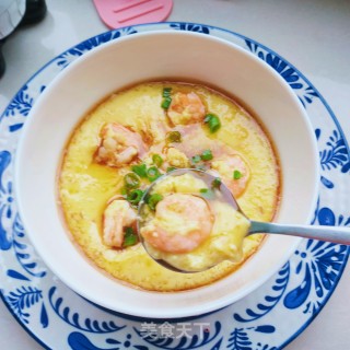 虾仁蒸鸡蛋的做法步骤：11