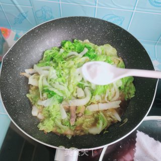 猪肉白菜拌面的做法步骤：10