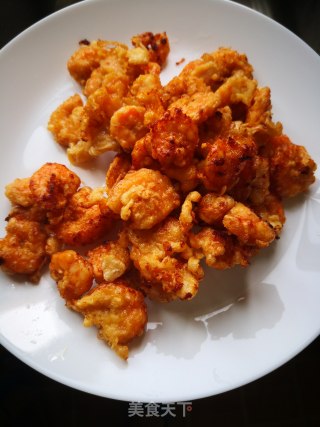 香酥炸虾仁的做法步骤：6
