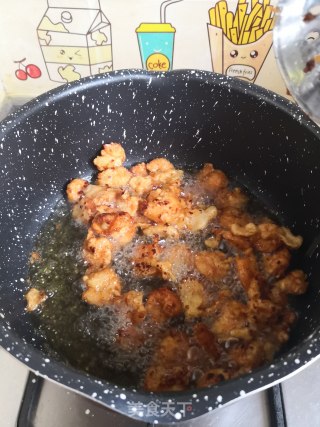 香酥炸虾仁的做法步骤：7