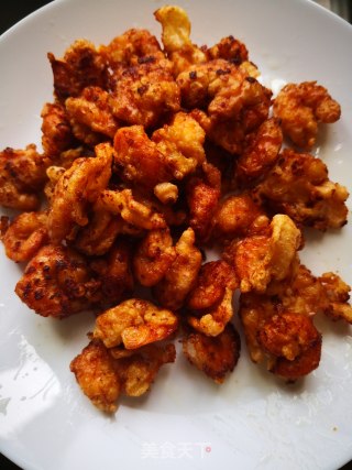 香酥炸虾仁的做法步骤：8