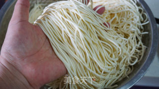 辣椒肉丝拌面的做法步骤：6