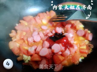 番茄意面的做法步骤：4