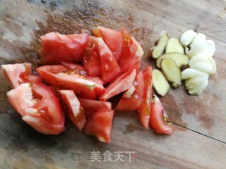 番茄烧带鱼的做法步骤：4