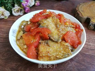 番茄烧带鱼的做法步骤：8