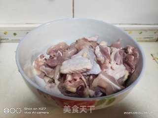 豆豉蒸鸡肉的做法步骤：1