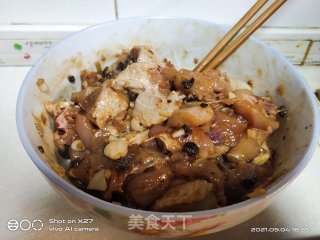 豆豉蒸鸡肉的做法步骤：4