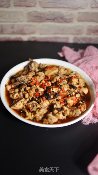 豆豉蒸鸡肉的做法步骤：6
