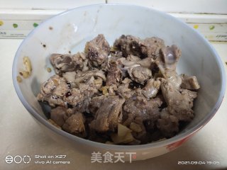 豆豉嫩姜烧鸡肉的做法步骤：6