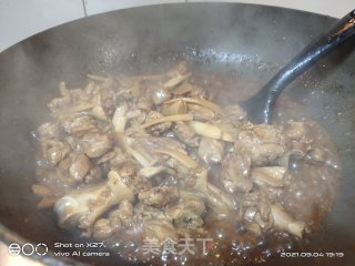 豆豉嫩姜烧鸡肉的做法步骤：10