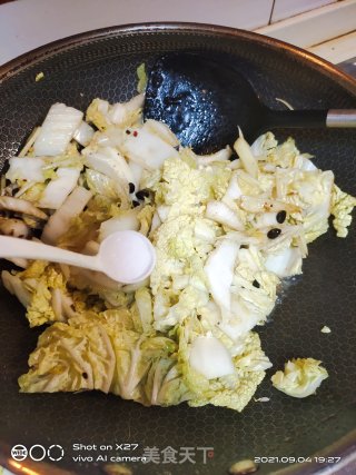 豆豉炒嫩白菜的做法步骤：4