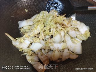 豆豉炒嫩白菜的做法步骤：5