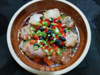 剁椒蒸排骨的做法步骤：4