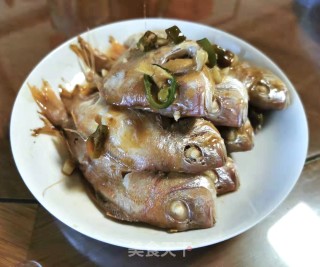 醋烧红立鱼的做法步骤：7