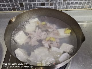 沙白枸杞豆腐汤的做法步骤：6
