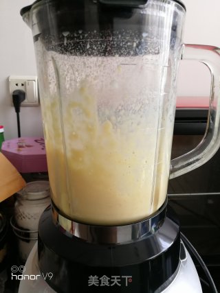 菠萝蜜果肉戚风蛋糕的做法步骤：2