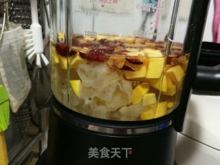 南瓜红枣银耳羹的做法步骤：3