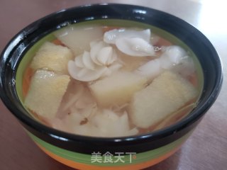 雪梨百合汁的做法步骤：9