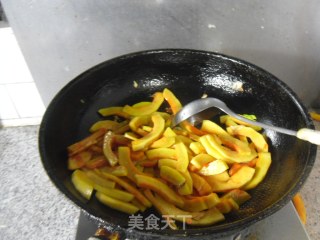 茄汁金瓜条的做法步骤：8