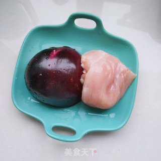 茄子打卤面的做法步骤：1