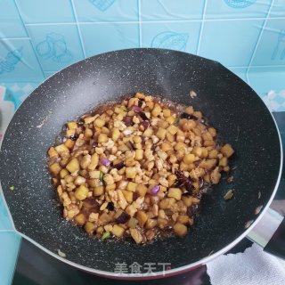 茄子打卤面的做法步骤：14